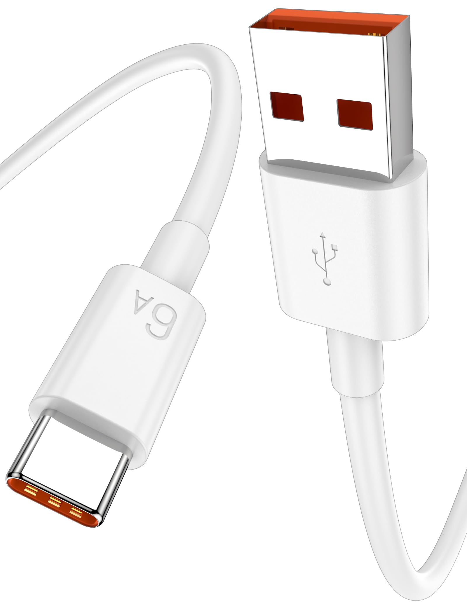 ACOCOBUY 6A USB C Charger Cable SuperCharge for Honor X6b, 1m 100W Type C Cable Fast Charging, USB A to USB C Data Lead Supercharge Charging for Honor Magic6 Lite V3 200 Lite/Smart 90 70 X7b Pad X9 9-image-9