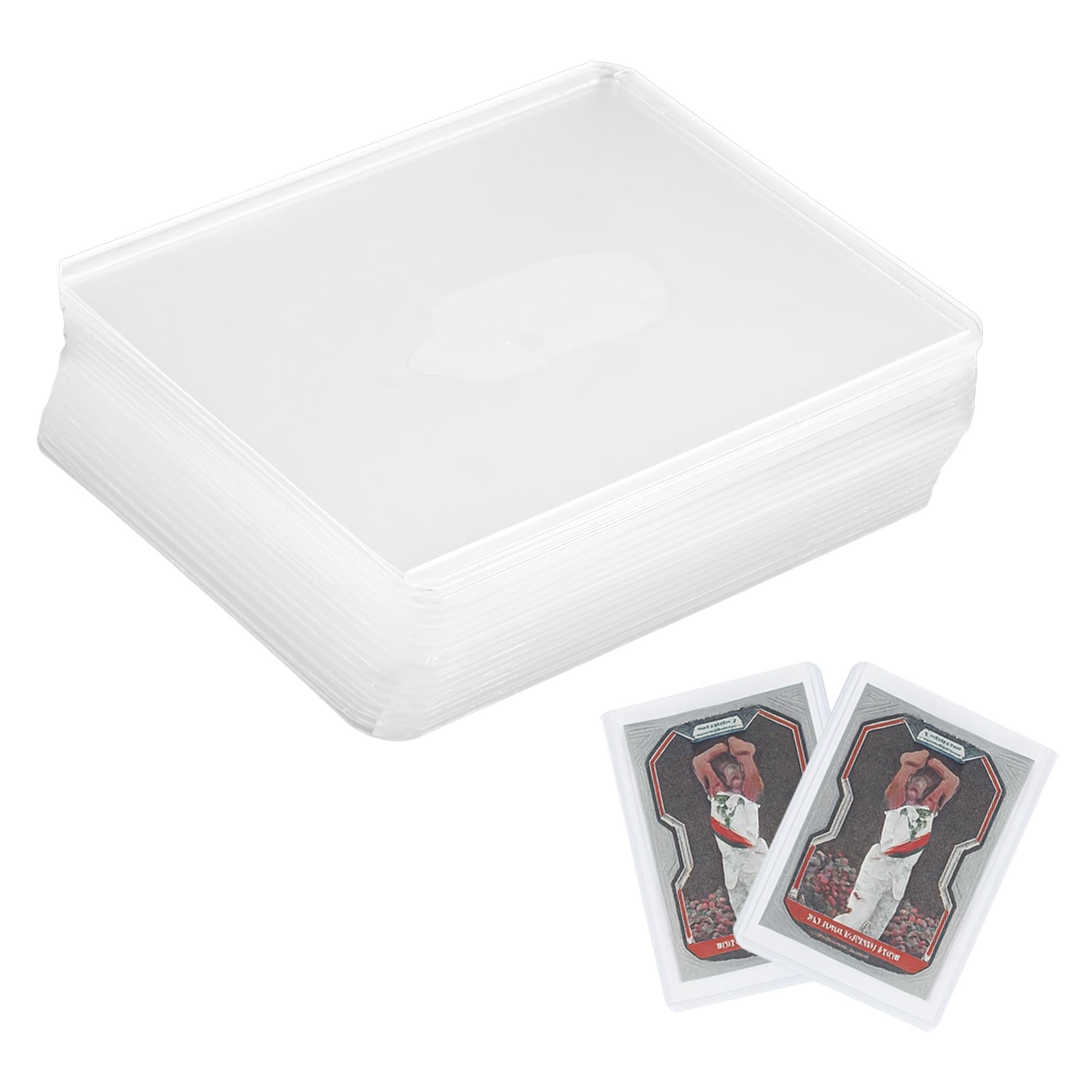 60 PCS Card Sleeves, Penny Sleeves Size is 76 * 101mm