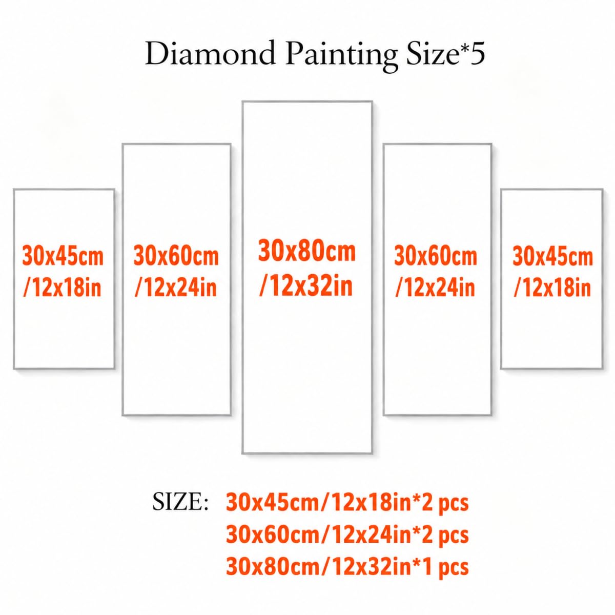 5-pak DIY japońska architektura diamentowe zestawy artystyczne dla dorosłych model-0627 | Malowanie diamentami z wodospadem, pełne wiercenie według numerów, dla dorosłych, haft krzyżykowy, prezenty dla kobiet