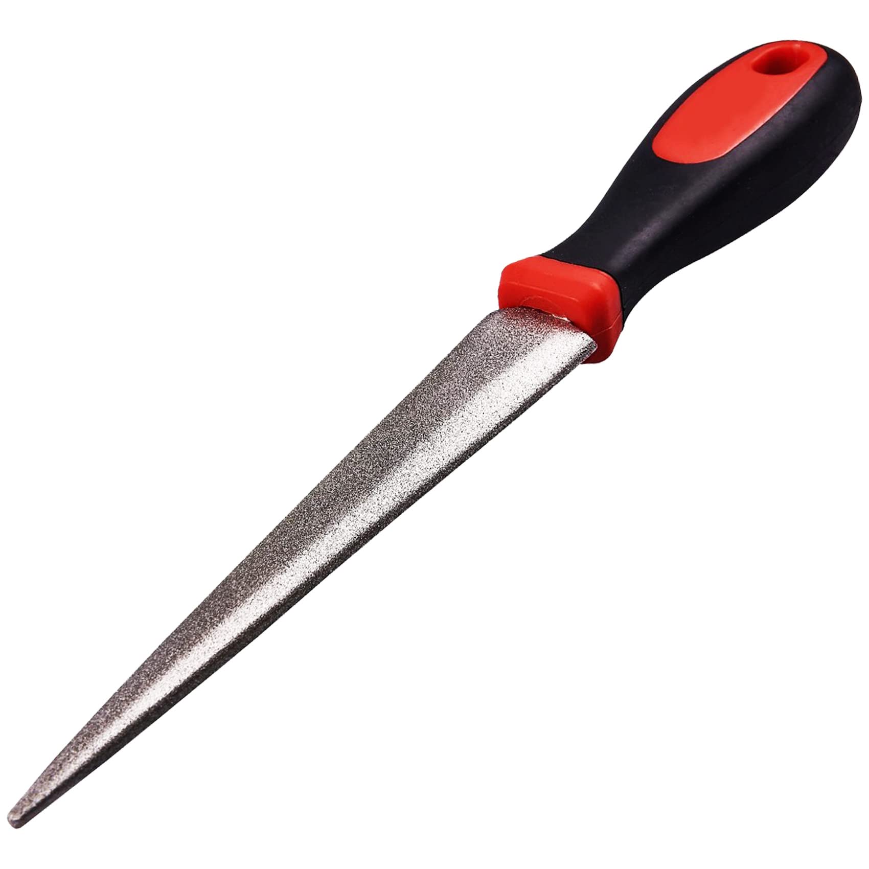 10 Inch Diamond Sharpening File New Carpenter Wood Tools Flat & Curved Professional Gardening Workshop Garage DIY 240 & 400 Dual Side Grit UK Free P&P