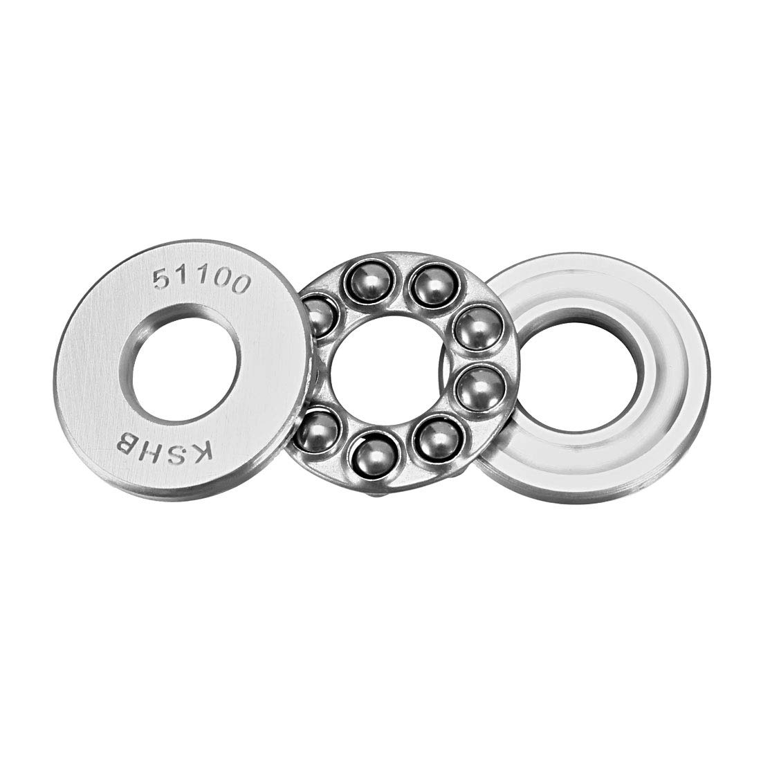 2 Roulements à Aiguilles NK20/20 En Acier Chromé - 20x28x20mm - Capacité Charge Dynamique 18600N - Pour Transmissions, Pompes, Moteurs