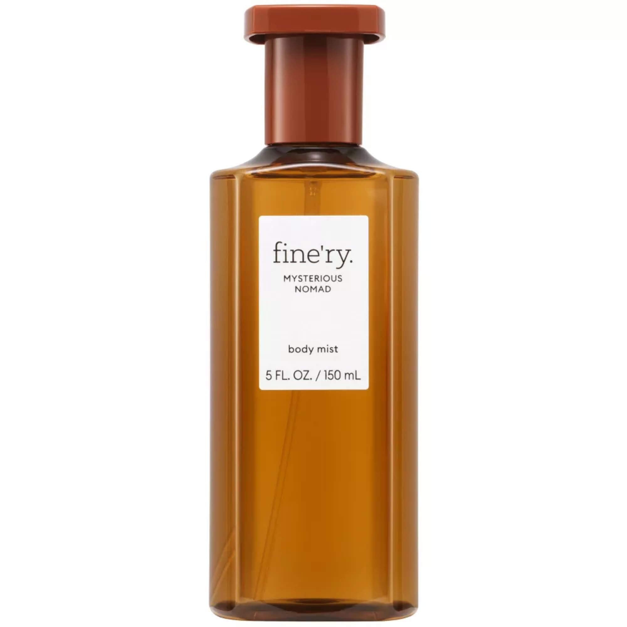 Fine'ry Bergamot Hinoki Hair + Body Fragrance Mist Spray for Women & Men - Mysterious Nomad - Spicy, Citrus, Clean Scent with Bergamot, Black Pepper,