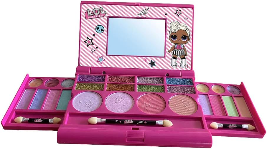 LOL LORENAY PALETTE MAKEUP 8 BRILLOS SHADOW + 6 + 8 + 4 + 3 COLORS + MIRROR BROCHAS