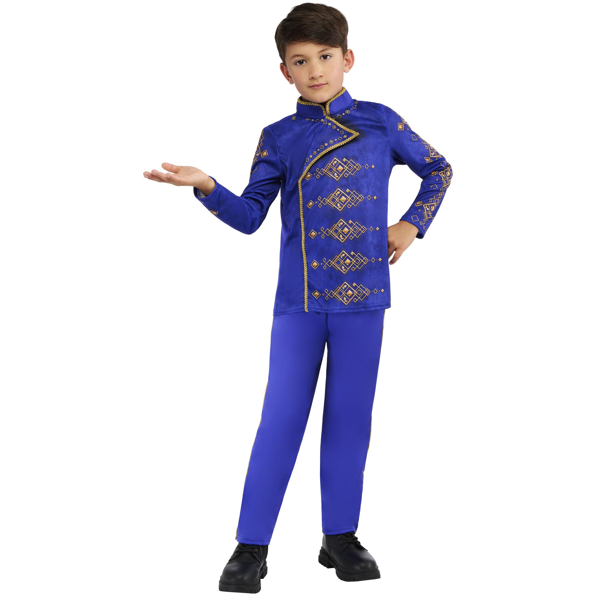 Rubies Official Dashing Prince Childrens Costume, Kids Fancy Dress, Size 9-10 Years
