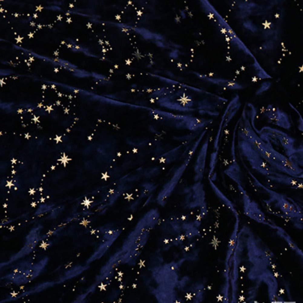 blue velvet star dress Velvet Star Short Sleeve Dress -Slate Blue 6/7