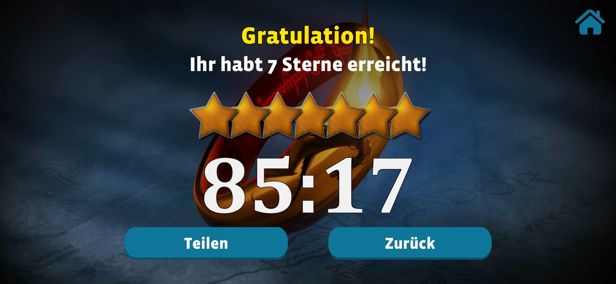 KOSMOS 682248 EXIT Das Spiel Der Herr der Ringe, Schatten über Mittelerde, Level Einsteiger