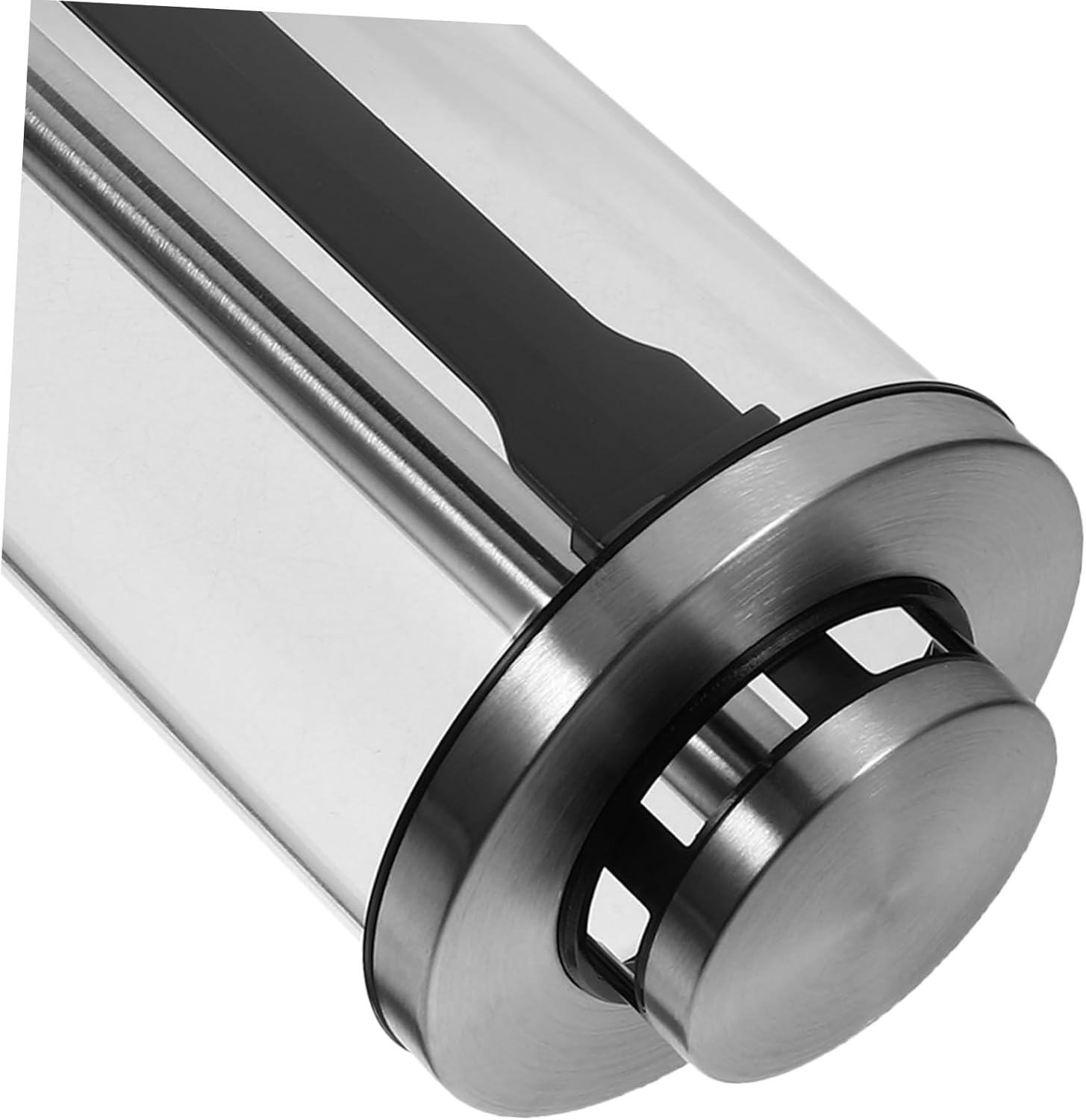 DECHOUS Stainless Steel Glass Chopstick Holder Kitchen Straw Dispenser Multi-use Storage Bucket