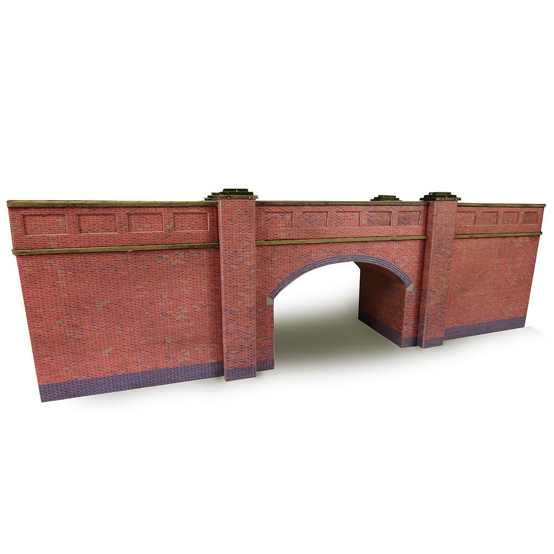 Metcalfe Pn146 Brick Railway Bridge Card Kit N Gauge
