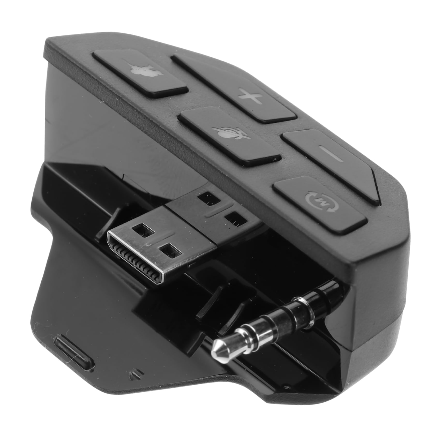 Uonlytech 2pièces Adaptateur De Casque Stéréo Prise pour Audio De Jeu Et Communication Ligne Design Et Portable