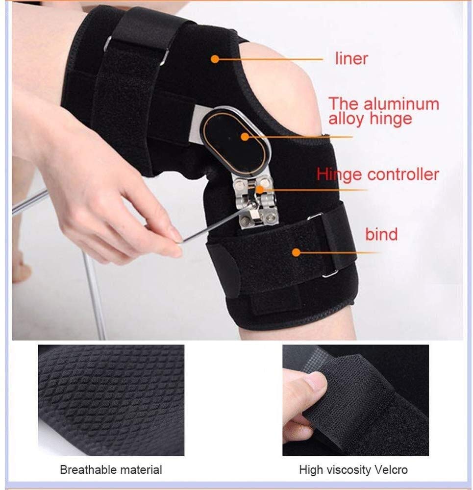 Rodilleras Médicas Soporte De Rodillas, ala De Los Huesos De La Rodilla, Hiperplasia Médica Ortopédica Alivio Dolor Protector De Rodilla Senil Artritis Guardia Ajuste (Size : B(Medium))