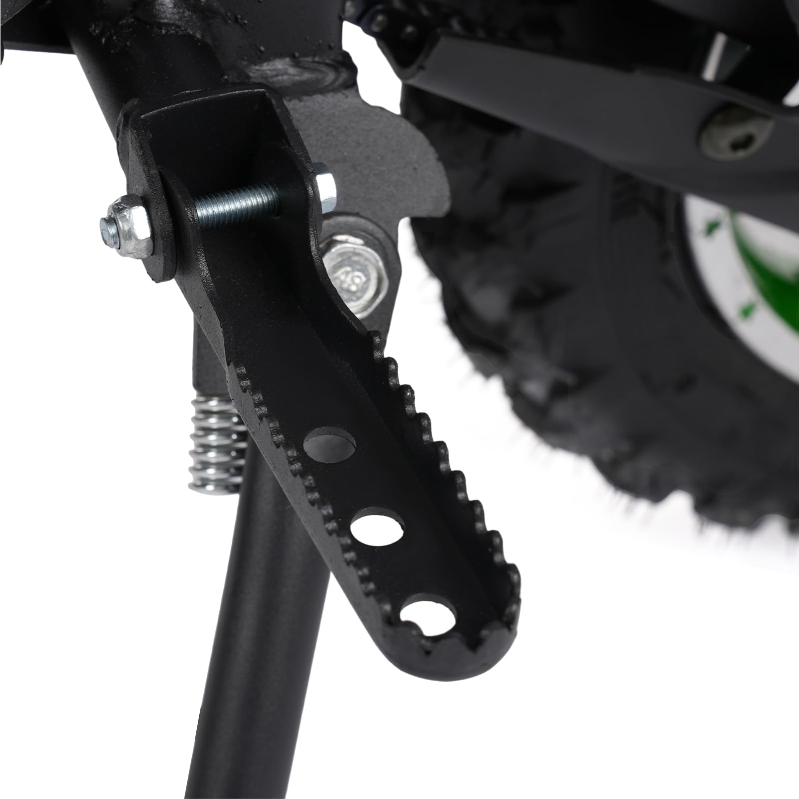 Dirt Bike pour enfant 49 cm³, moteur 2 temps, max. 100 kg, freins à disque avant et arrière, démarrage manuel à la traction, moto tout-terrain pour enfants