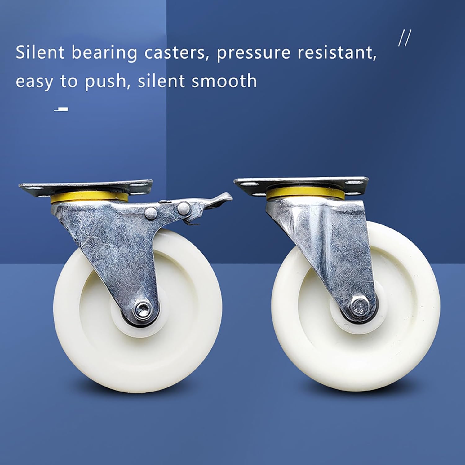 Carrello per cartongesso Resistente, con capacità di carico di 2200 libbre (Circa 1000 kg), a 4 Ruote, Ideale per spostare Pannelli, Compensato e mobili.