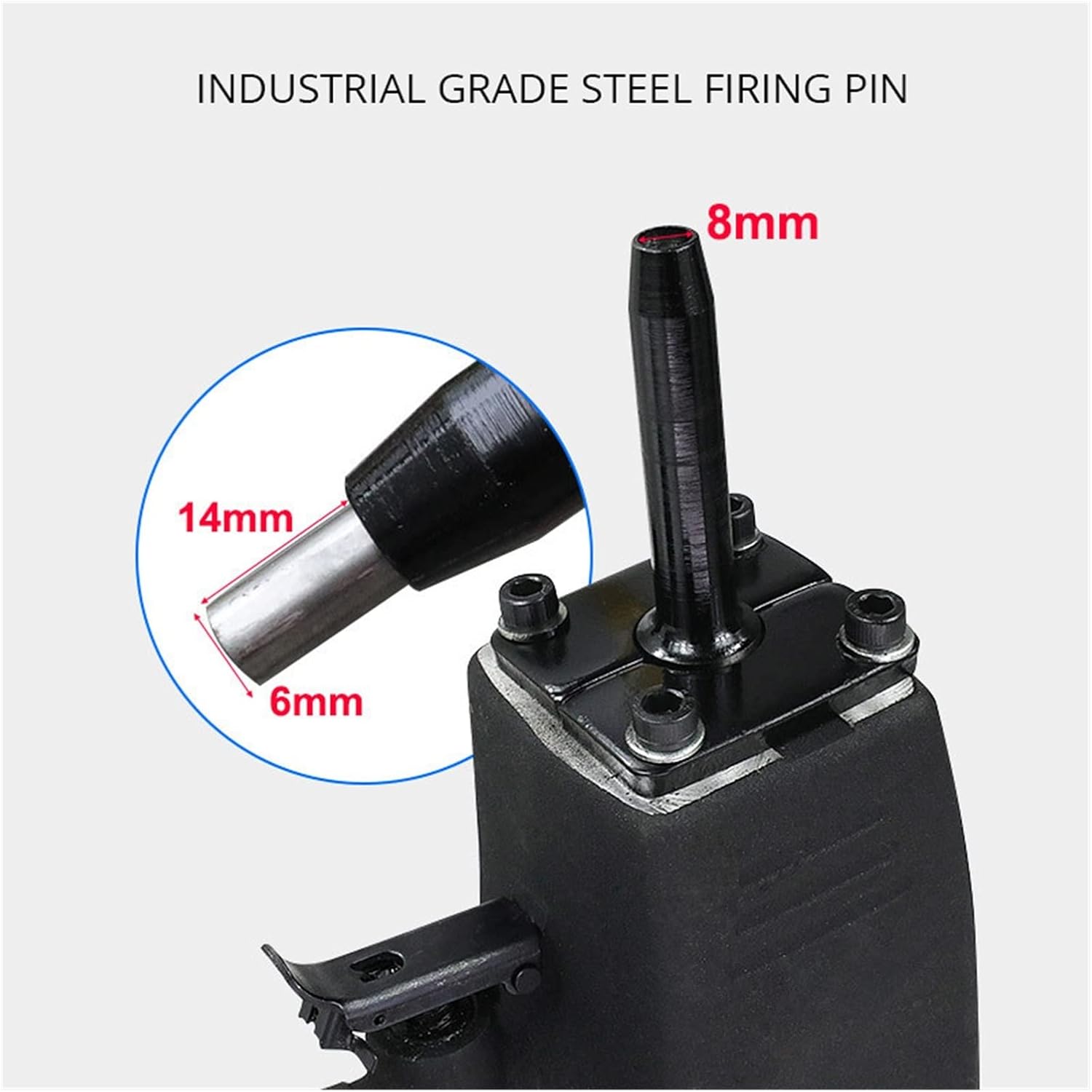 Framing Nail Gun T50SC Heavy Duty Professional Air Punch Nailer/Nail r/Nail Puller Pneumatic Nailer s 1.5-4mm Gauge Nails