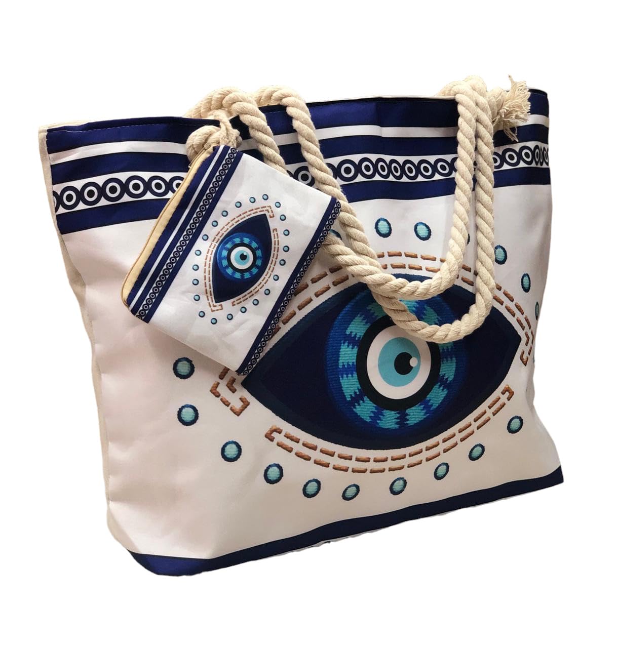 M.S.Design Women Tote Bag Canvas Shoulder Purse Reusable Shopping Bag Grocery Bag Large Capacity Washable Handbag Girls Shoulder Bag with Inner Pocket For Daily Use Work Travel-image-49