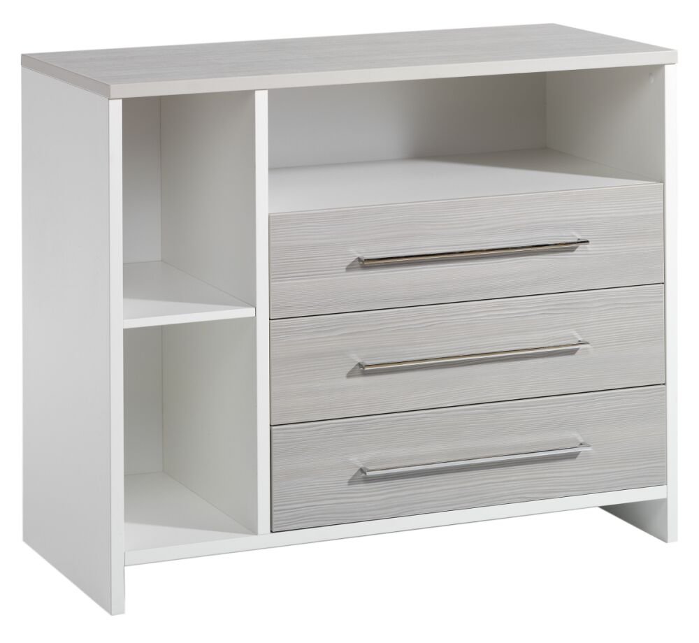 Schardt Eco Silber Kinderzimmer 4-teilig mit 2-trg Schrank