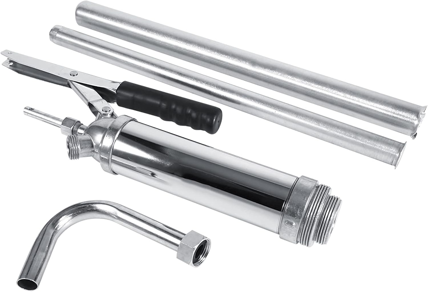 Self adjusting Telescopic Suction Tube, Hand Operated Lever Pump for with Removable Nozzle, Easy Dispensing