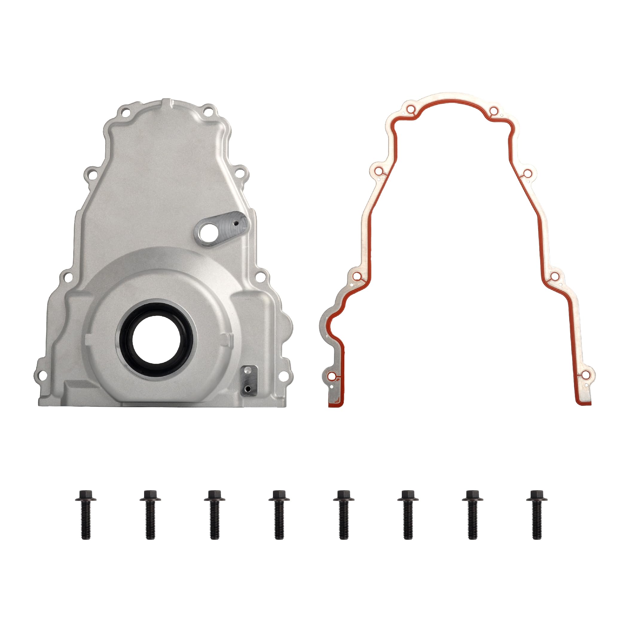 LS Front Timing Cover w/Crank Gasket &amp; Bolts Set 12633906 12600326