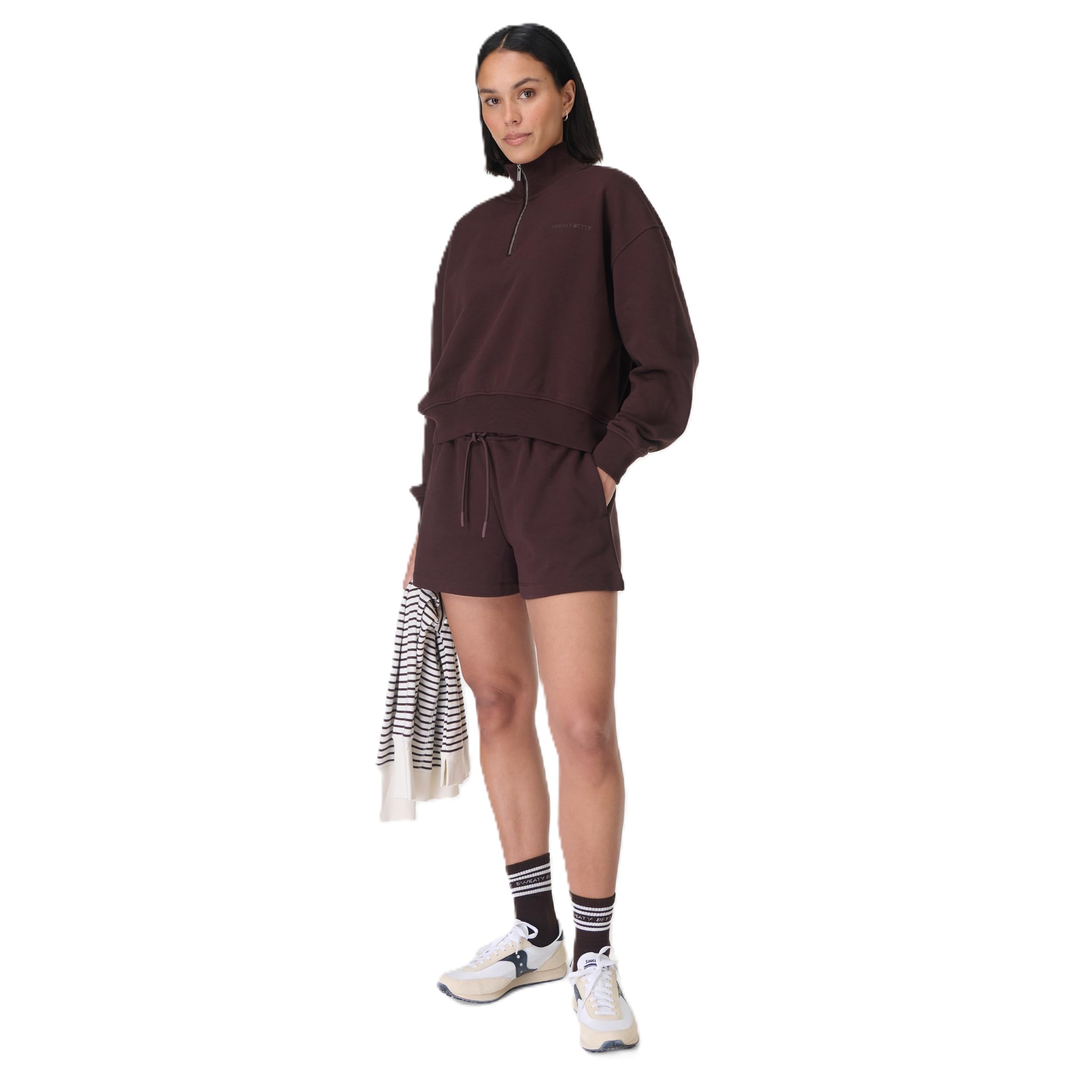 Women's Revive Casual Boxy Sweat Shorts