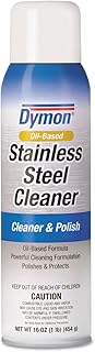 Dymon 20920 Stainless Steel Cleaner, 16Oz, Aerosol, 12/Carton