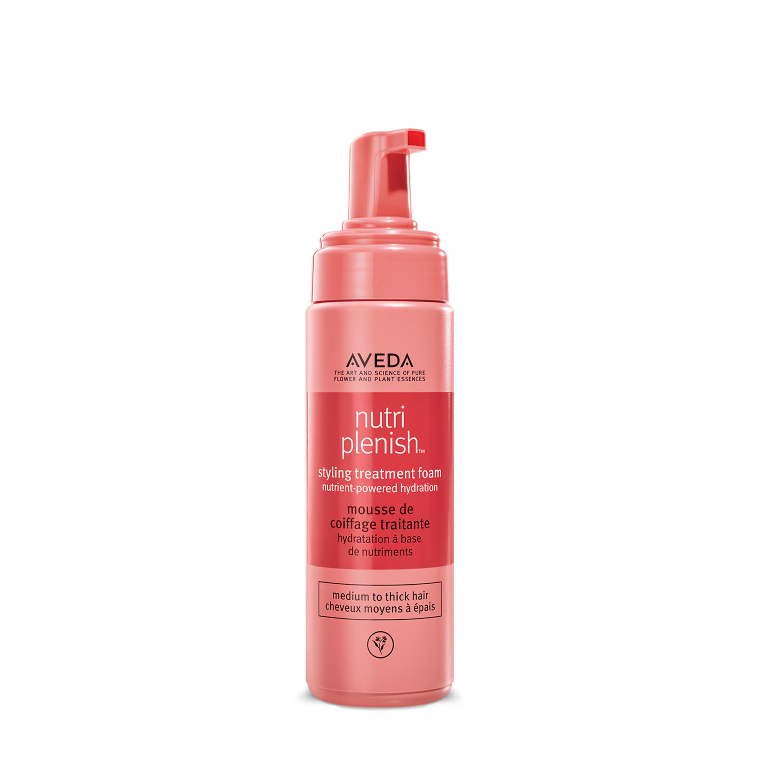 Aveda Nutriplenish Styling Treatment Foam - Mousse Styling Trattante - Tenuta Morbida - Idrata e Nutre i Capelli da Medi a Spessi (200 ml)