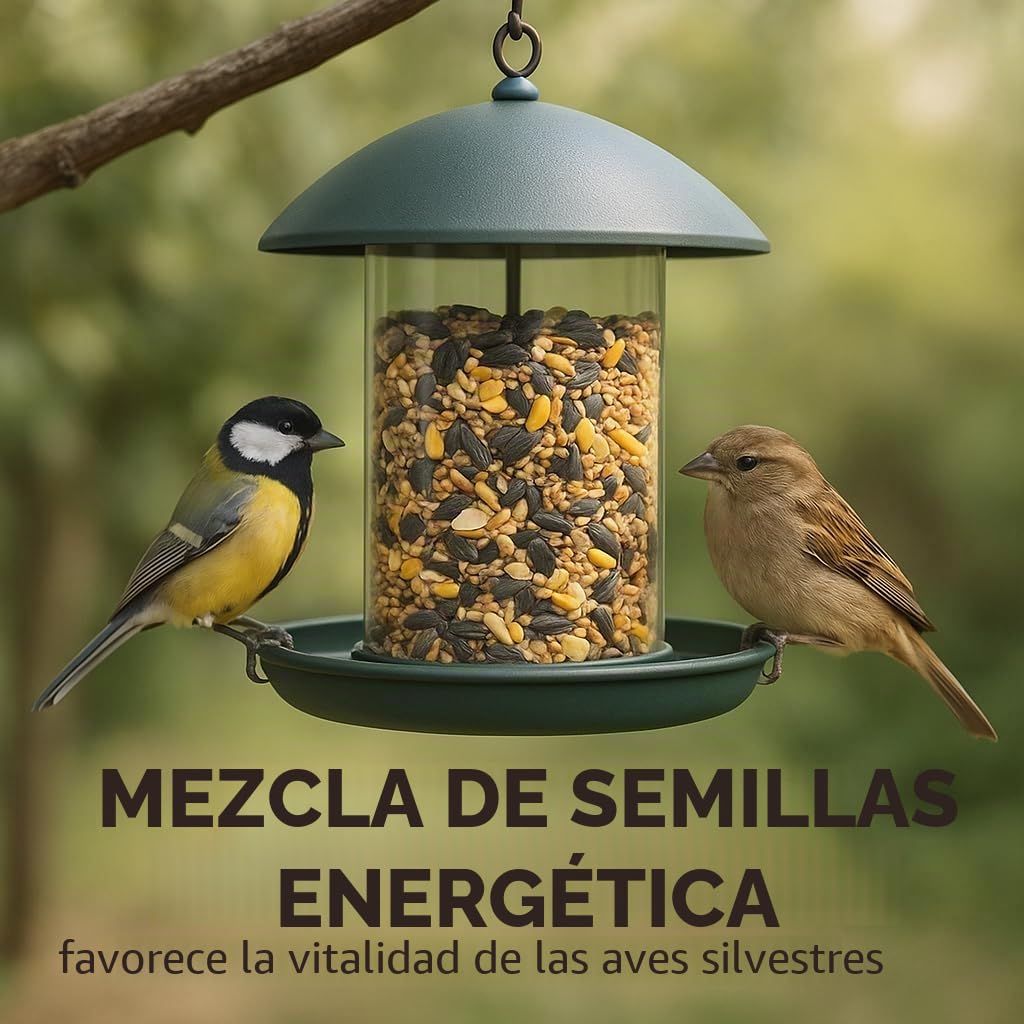 POSH Pienso para aves 25 kg, mezcla de alimentos para pájaros, comida para aves silvestres, mezcla premium para 4 estaciones para aves silvestres