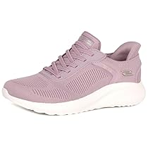 Skechers Scarpe da Ginnastica da Donna a Mani libere: Bobs Sport Squad Chaos-Current Muse Sneaker, Lavanda, 5 Wide
