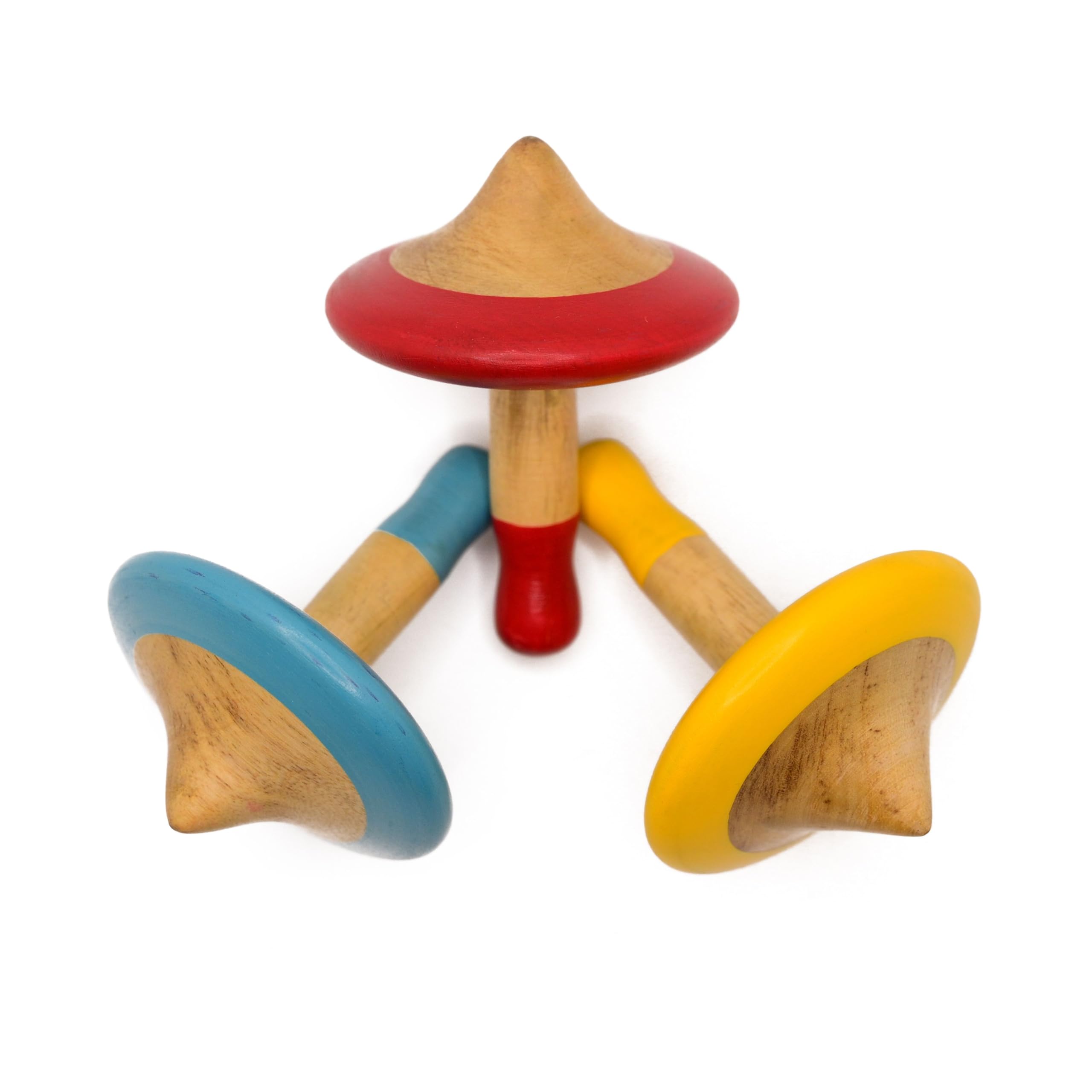 WoCra® Toys Wooden Spinning Tops | Wooden Spin Tops for Kids | Lattu/Buguri/Bongaram Toys | Hand Made Spin Tops for Kids | Return Gifts for Kids | Curiosity & Fine Motor Skills |Pack of 3 Pieces (B0CWDGD8RH) Amazon Price History, Amazon Price Tracker