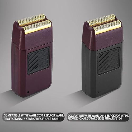 Miniatura 6 de Cabezales de repuesto profesionales de lámina dorada de repuesto compatibles con Wahl 5 Star Series modelo 7043-100,7031-100