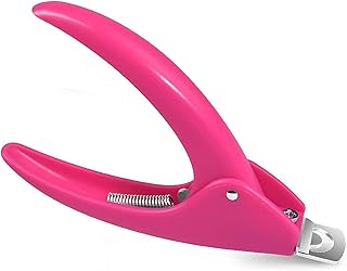 قصافة اظافر صناعية جل اكريليك، اداة احترافية للمانيكير وقص اطراف الاظافر الصناعية