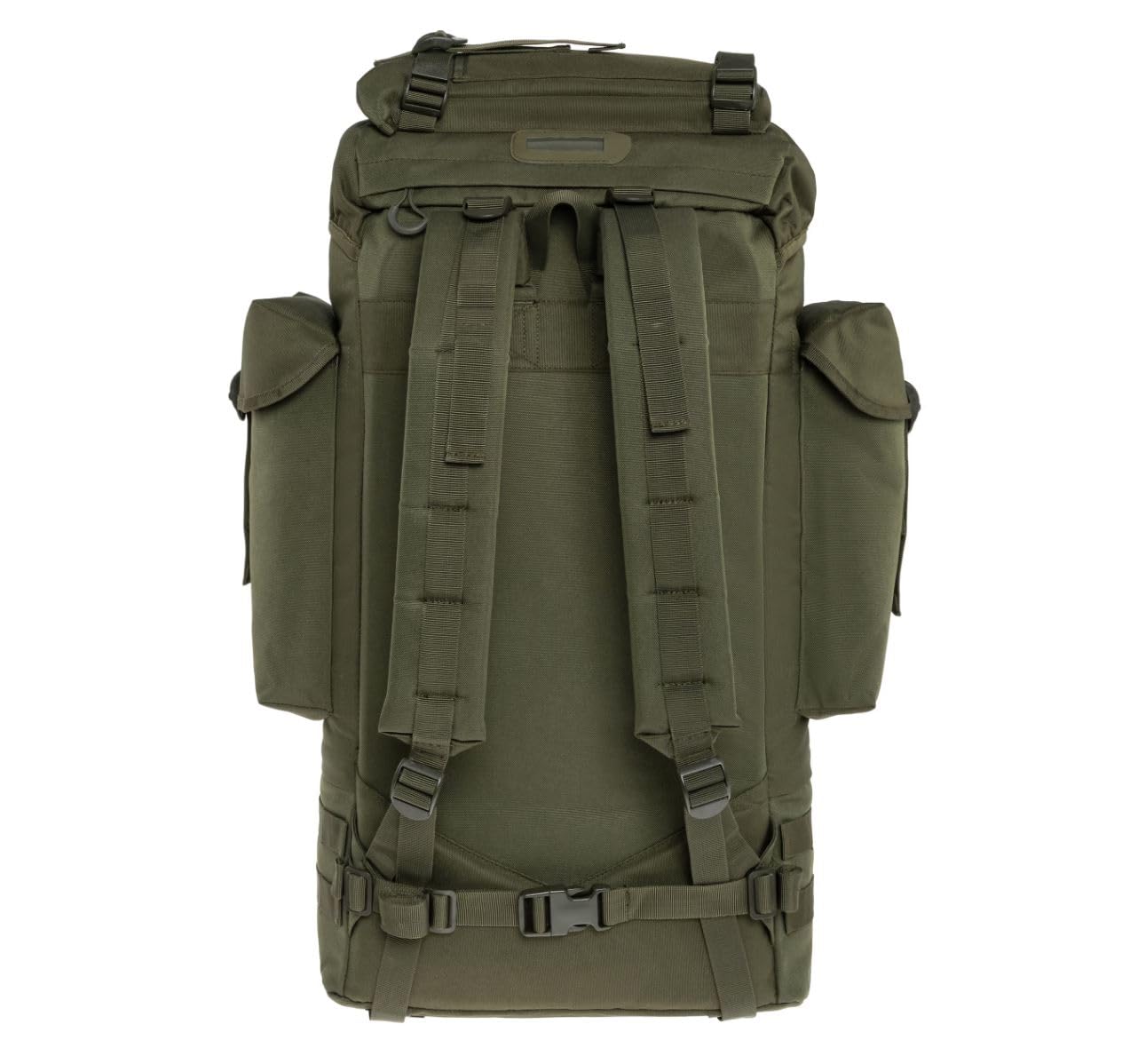 Tactical Fortex 65L Mochila Táctica – Oliva | Gran Mochila Militar & Trekking Hombre | Con Sistema MOLLE, Funda Impermeable | Ideal para Senderismo, Camping & Expediciones | 67×40×25 cm