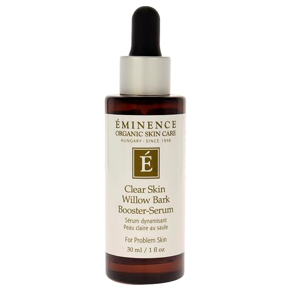 Eminence Organic Skincare Eminence Organic Clear Skin Willow Bark Booster Serum,1 Ounce