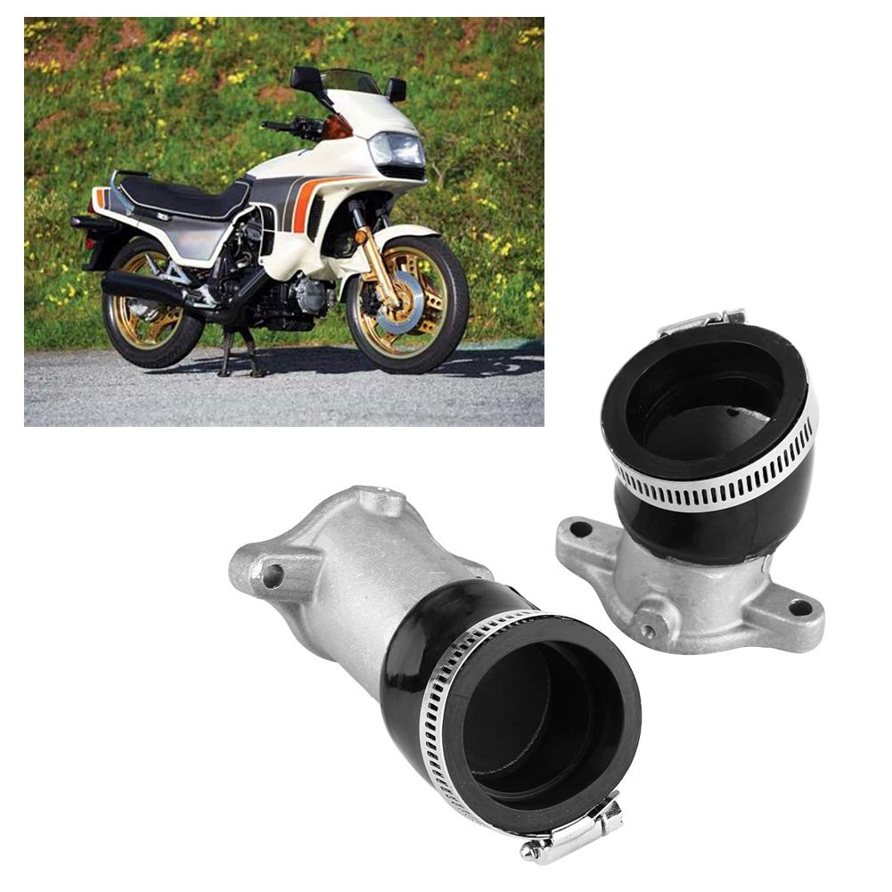 Vergaser Ansaugkrümmer, 2PCS Aluminium Vergaser Ansaugkrümmer für CX500 1978-1982 ansaugstutzen cx500