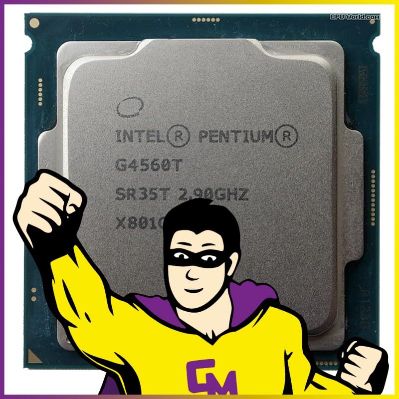 Processore CPU - Intel Pentium G4560T - 2,9 Ghz - Dual Core - Kaby Lake - Cache 3 MB - 8 GT/s - 64 bit - Socket FCLGA1151 - Intel HD Graphics 610 - SR35T - Garanzia 12 mesi
