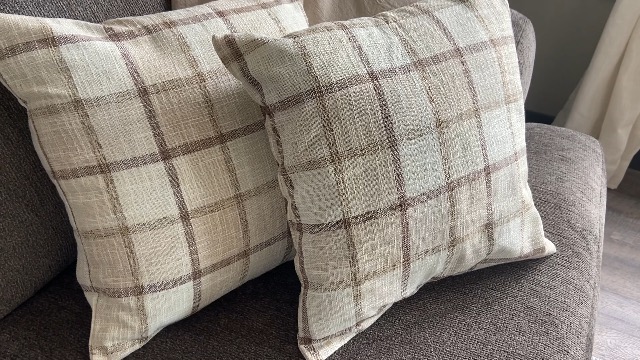 Honest Review of Linen Plaid Pillow Covers