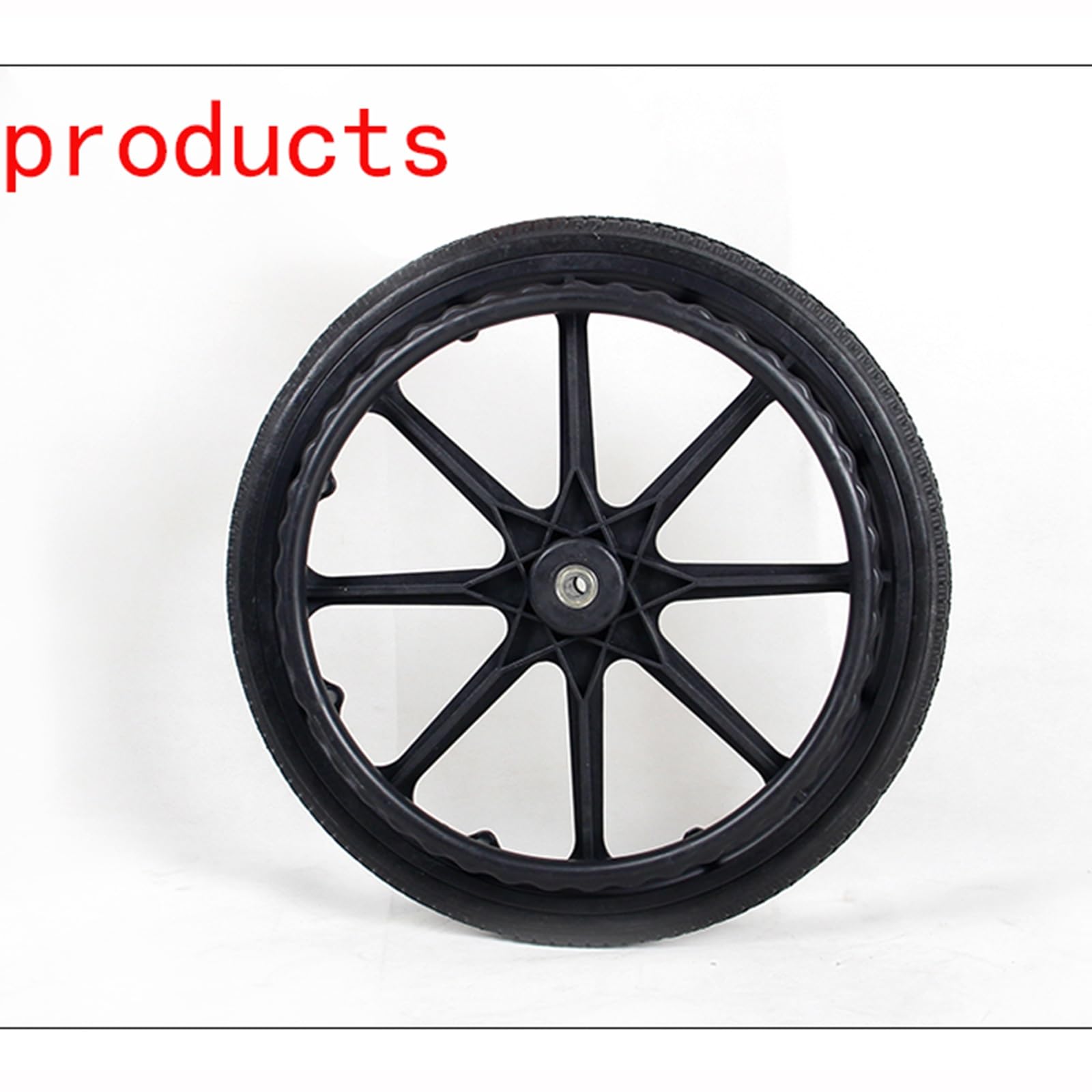 Ruedas traseras for silla de ruedas de 20, 22 y 24 pulgadas, llantas sólidas, ruedas integradas, seguras y duraderas(22 inches)