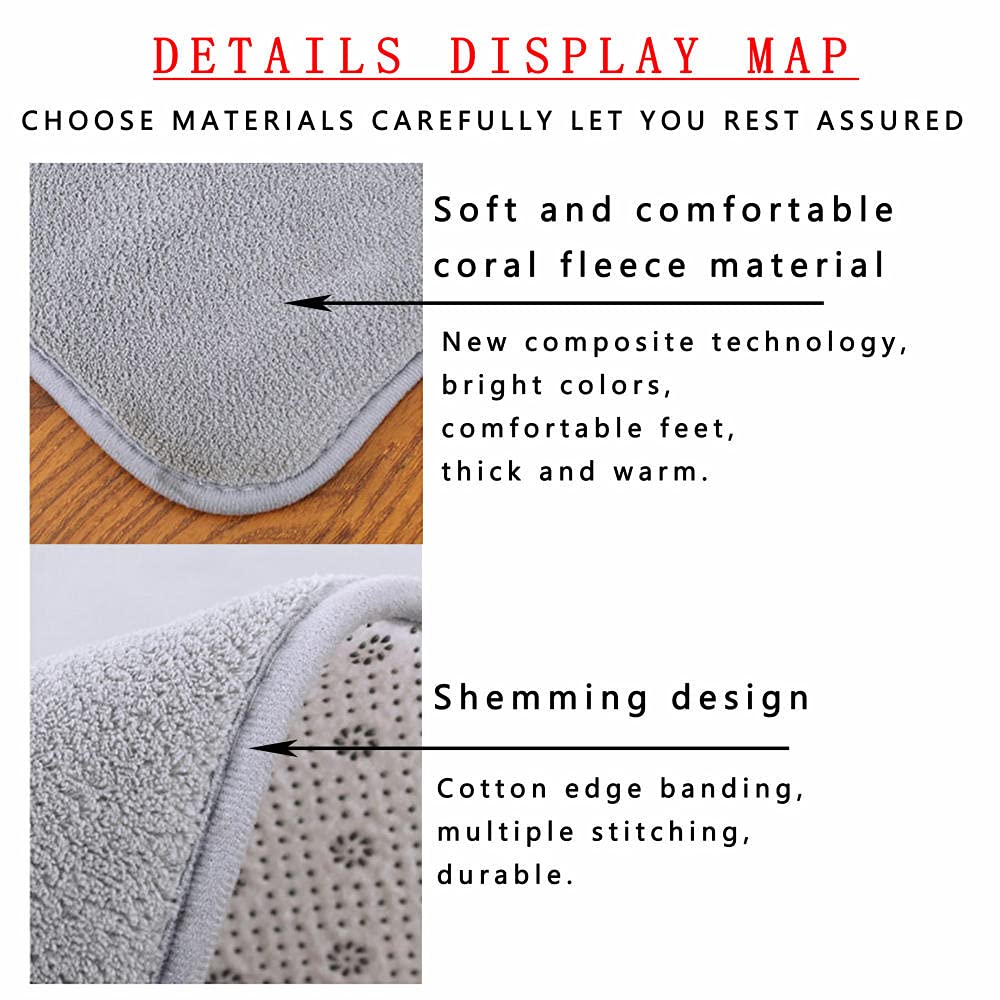 Alfombra de terciopelo coral de alta calidad, 100 x 200 cm, espuma viscoelástica suave, esponjosa, antideslizante, lavable, clásica, beige, alfombra para sala de estar, yoga, zona de juegos para niños