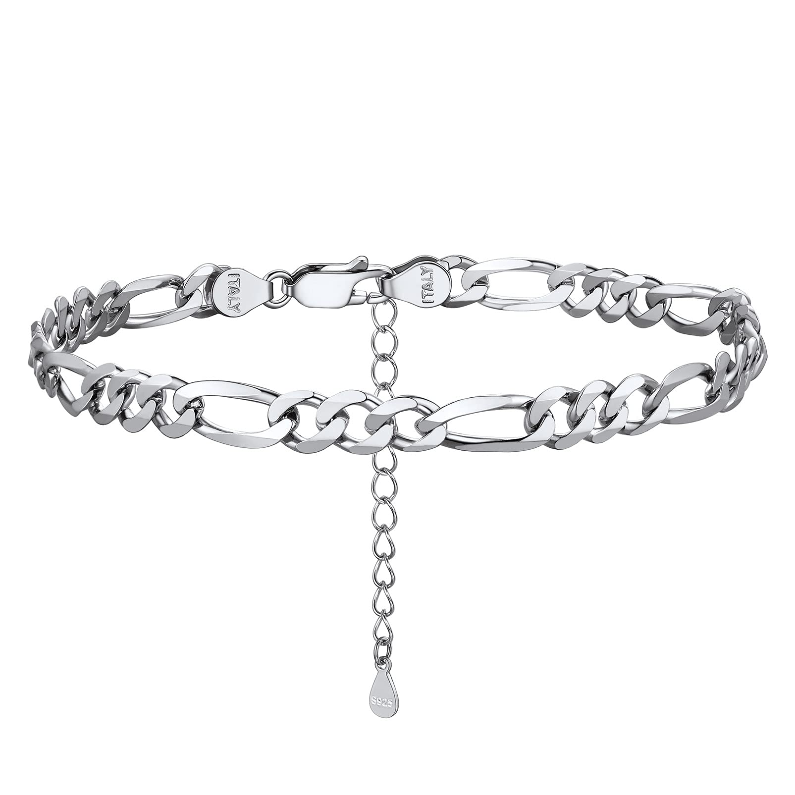 PROSILVER Sterling Silver Anklet