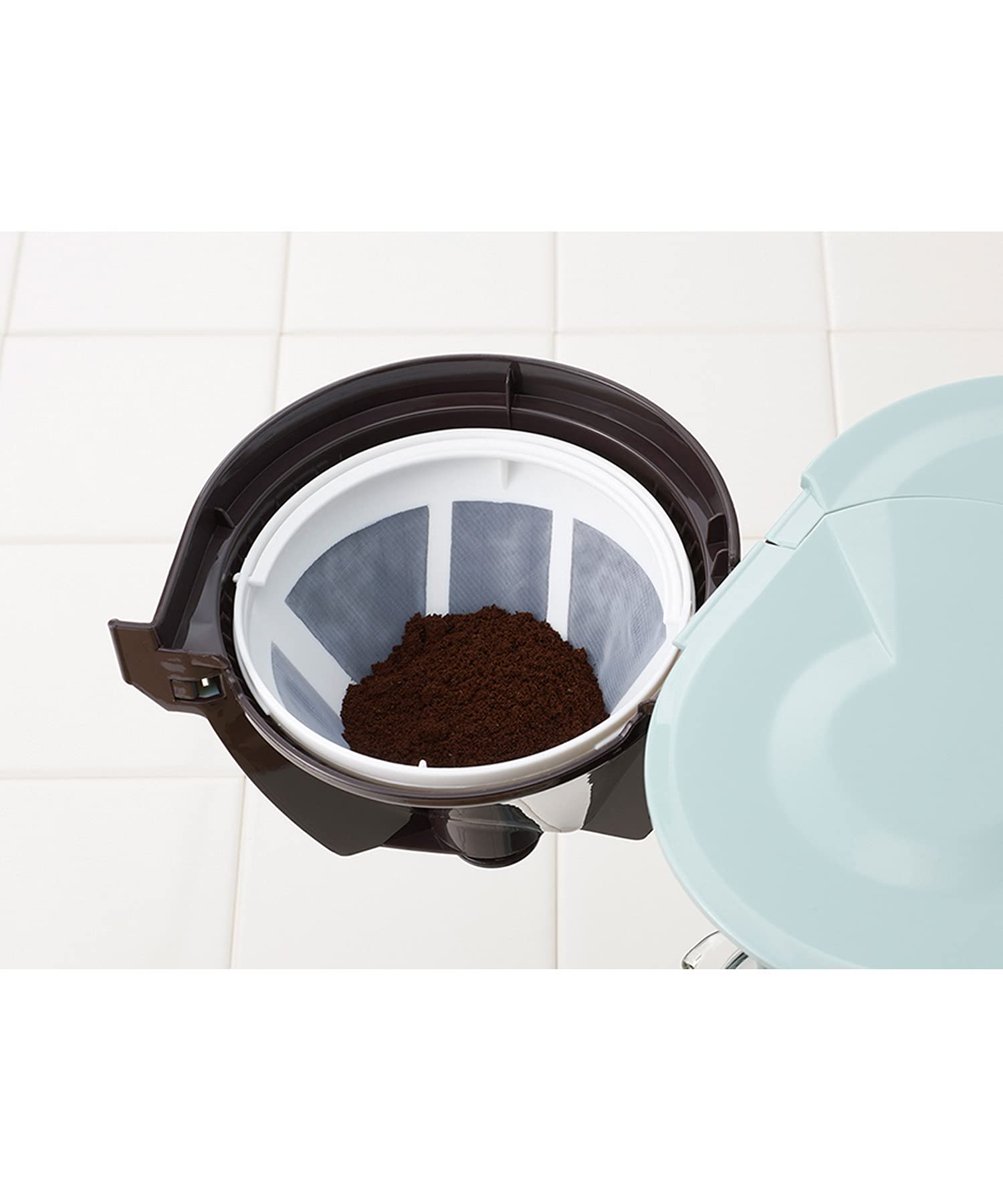 Amazon | Toffy 4カップコーヒーメーカー K-CM1 (アッシュホワイト 