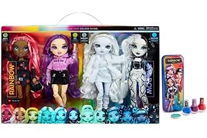Rainbow High Storm Twins Shadow High Exclusive 4 Doll Set