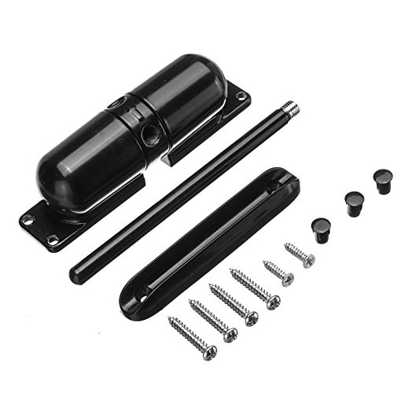 SWENEEN 20-70Kg Zinc Alloy Spring Door Closer Automatic Mounted Door Stops Adjustable Door Closer Easy For Home Commercial Use,