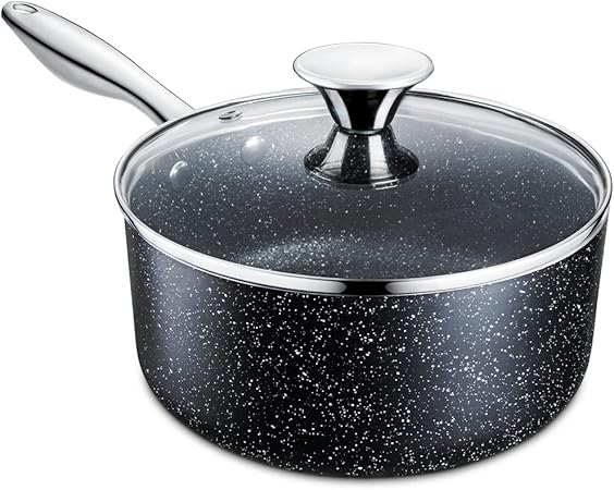 Amazon 片手鍋 18cm Ih対応 ソースパン ガラス蓋付き 揚げ物 煮物 一人鍋 ノンスティック加工 焦げ付きにくい ステンレス鋼ハンドル お手入れ簡単 オール熱源対応 片手なべ ブラック N A 片手鍋 ソースパン 通販 Amazon 片手鍋 18cm Ih対応 ソースパン ガラス蓋付き 揚げ物 煮物 一人鍋 ノンスティック加工 焦げ付きにくい ステンレス鋼ハンドル お手入れ簡単 オール熱源対応 片手なべ ブラック N A 片手鍋 ソースパン 通販