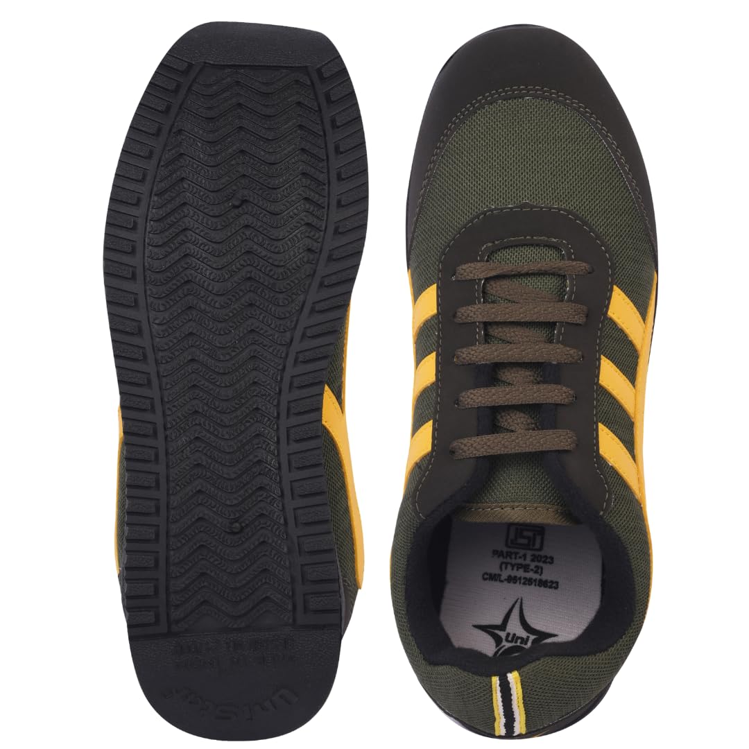 unistar Sports Shoes for Men | Non-Slippery Shoes | Comfortable & Water Resistant | Outdoor, Casual, Jungle, Sports, Running, Hiking, Trekking-picture-30
