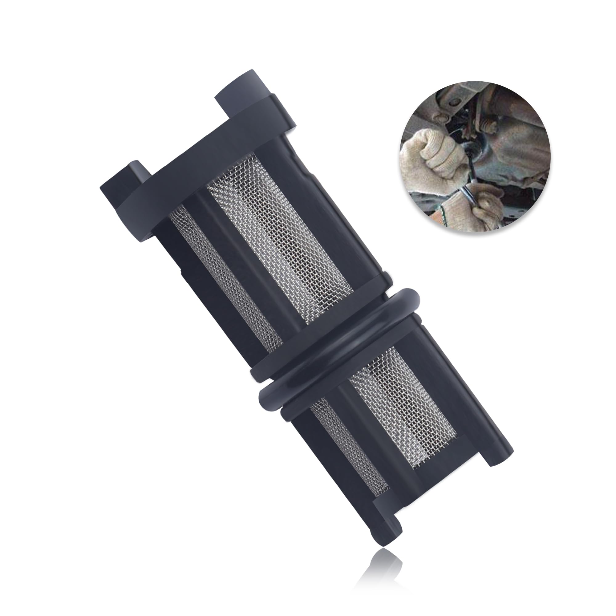 Car Engine Oil Pressure Sensor Filter,Oil Pressure Switch Screen Filter Replacement OEM#2673134 926041,Professional Oil Pressure Sending Unit Compatible with GMC Cadillac Buick Chevrolet