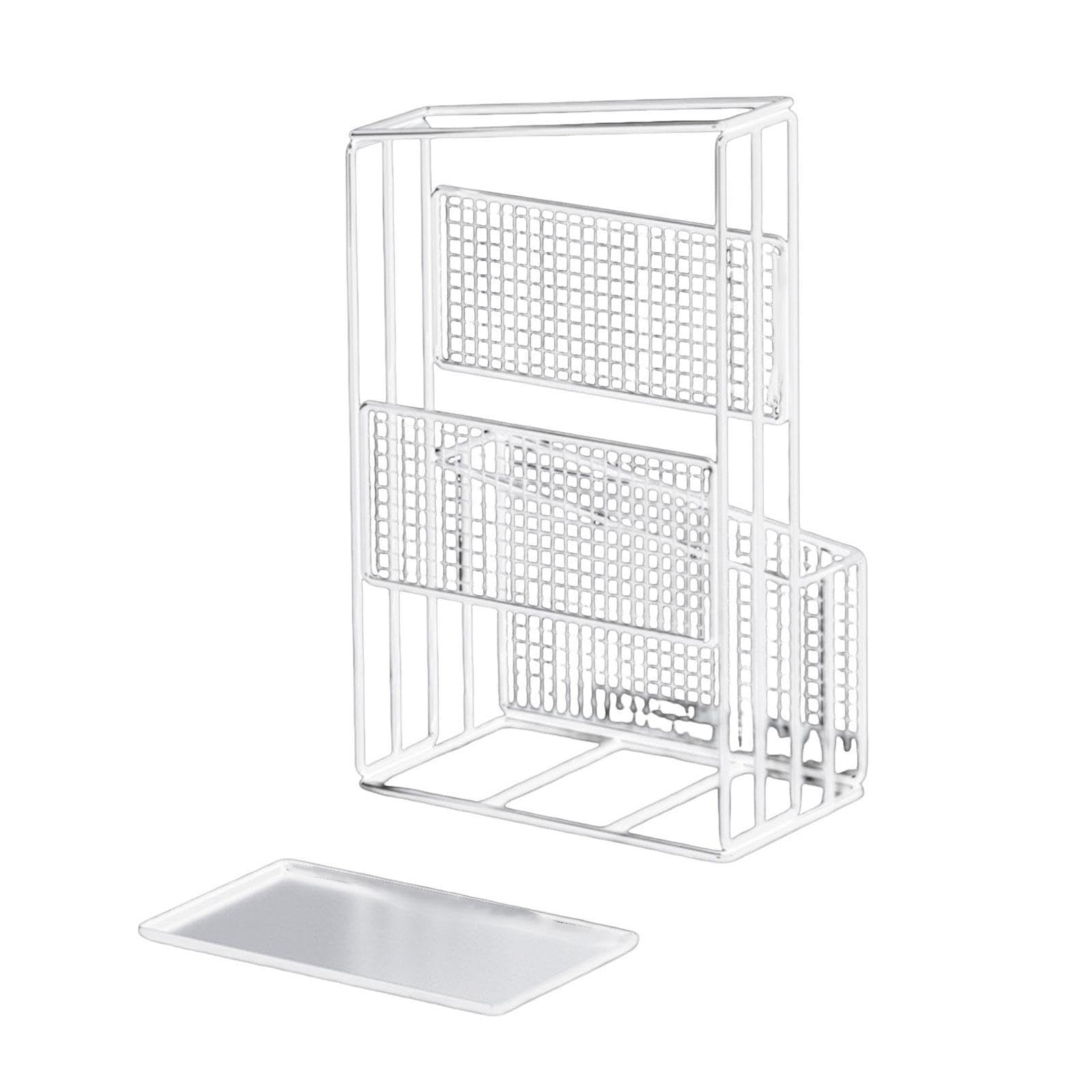 Rangement pour entrée de maison et hôtel : porte-parapluies stable blanc