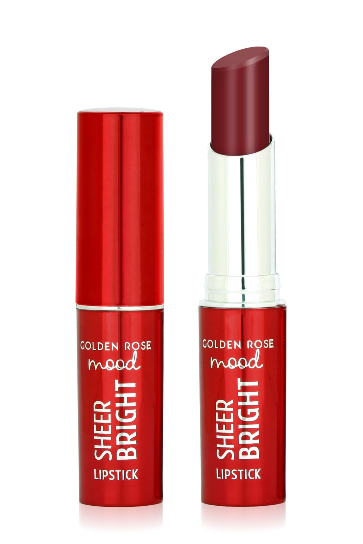 Golden Rose Mood Sheer Bright Lipstick No:108 Rosy Plum - Parlak Ruj