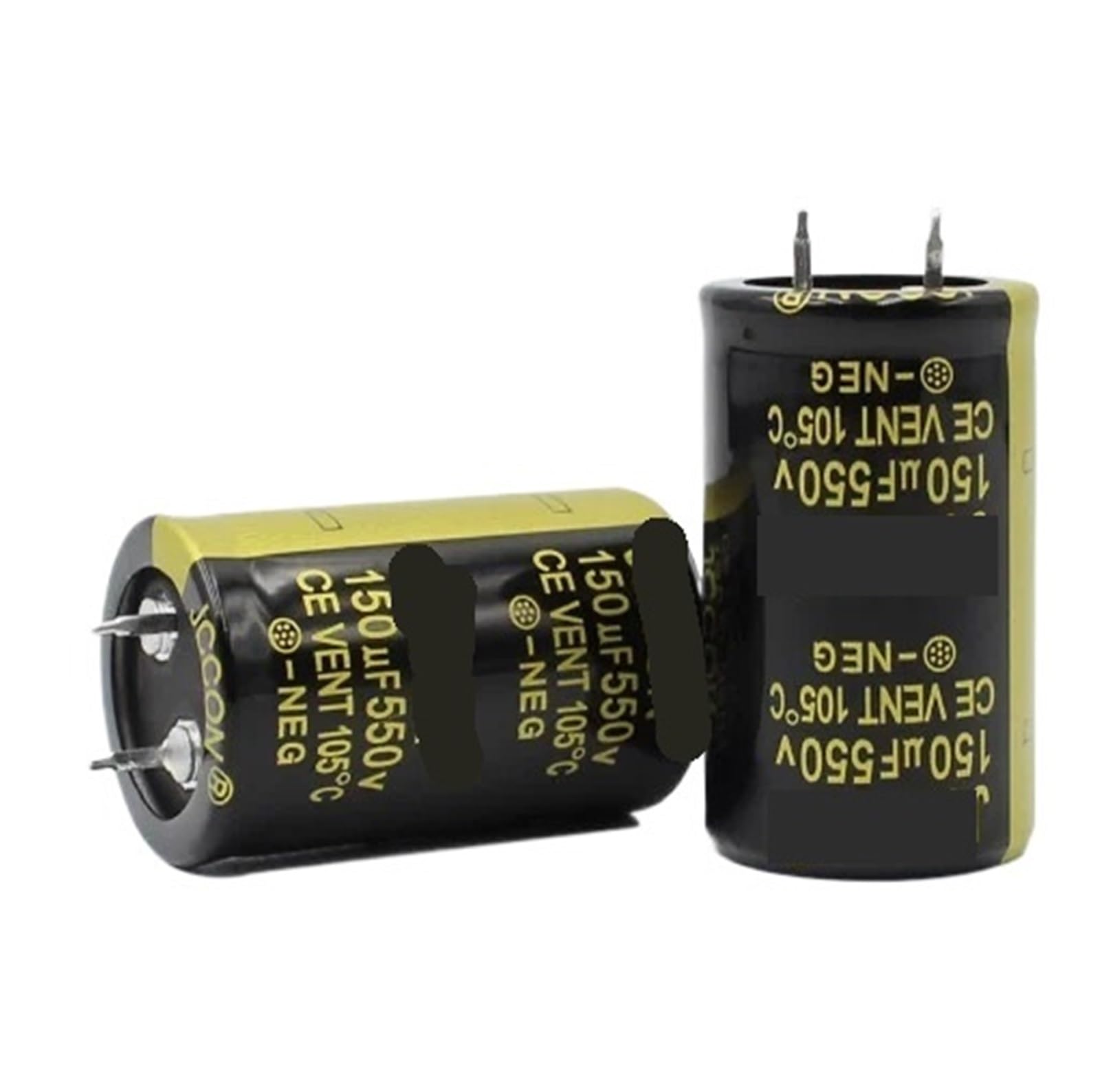 LEOTNNDQ 2PCS/LOT 550v150UF 550V 150UF 150UF550V Electrolytic Capacitor 25x40MM