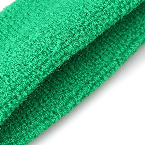 Mallofusa Athletic Headbands, Soft Cotton Sports Head Sweatbands for Basketball, Tennis, Running, Yoga, Working Out, 12 Pcs4