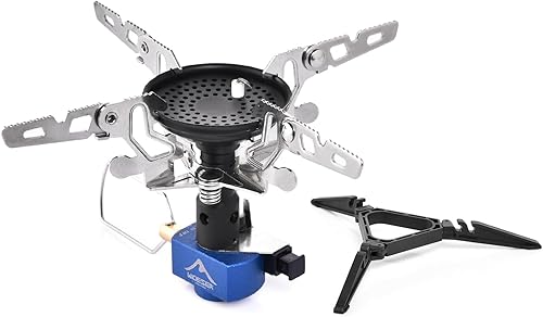 Miniatura 10 de Widesea Estufa de quemador de camping 3300 W Estufa de gas al aire libre Pequeñas estufas de mochilero Estufa portátil para mochileros Estufa de