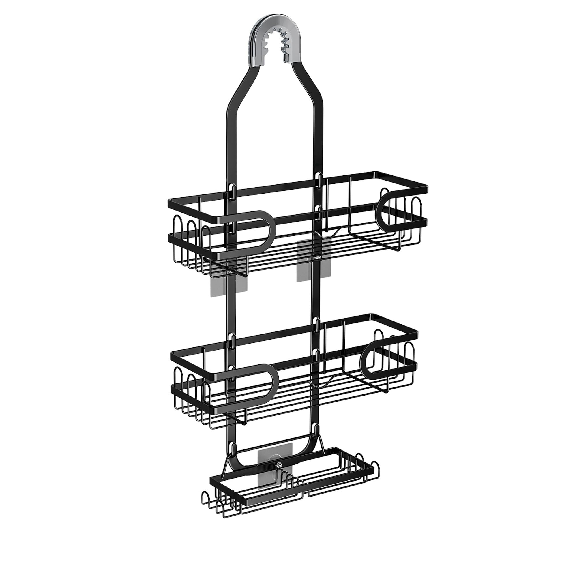 Utopia Alley KD Rust-Resistant Steel Shower Caddy for Shower Heads - Hanging Shower Caddy Organizer with 3 Shelves