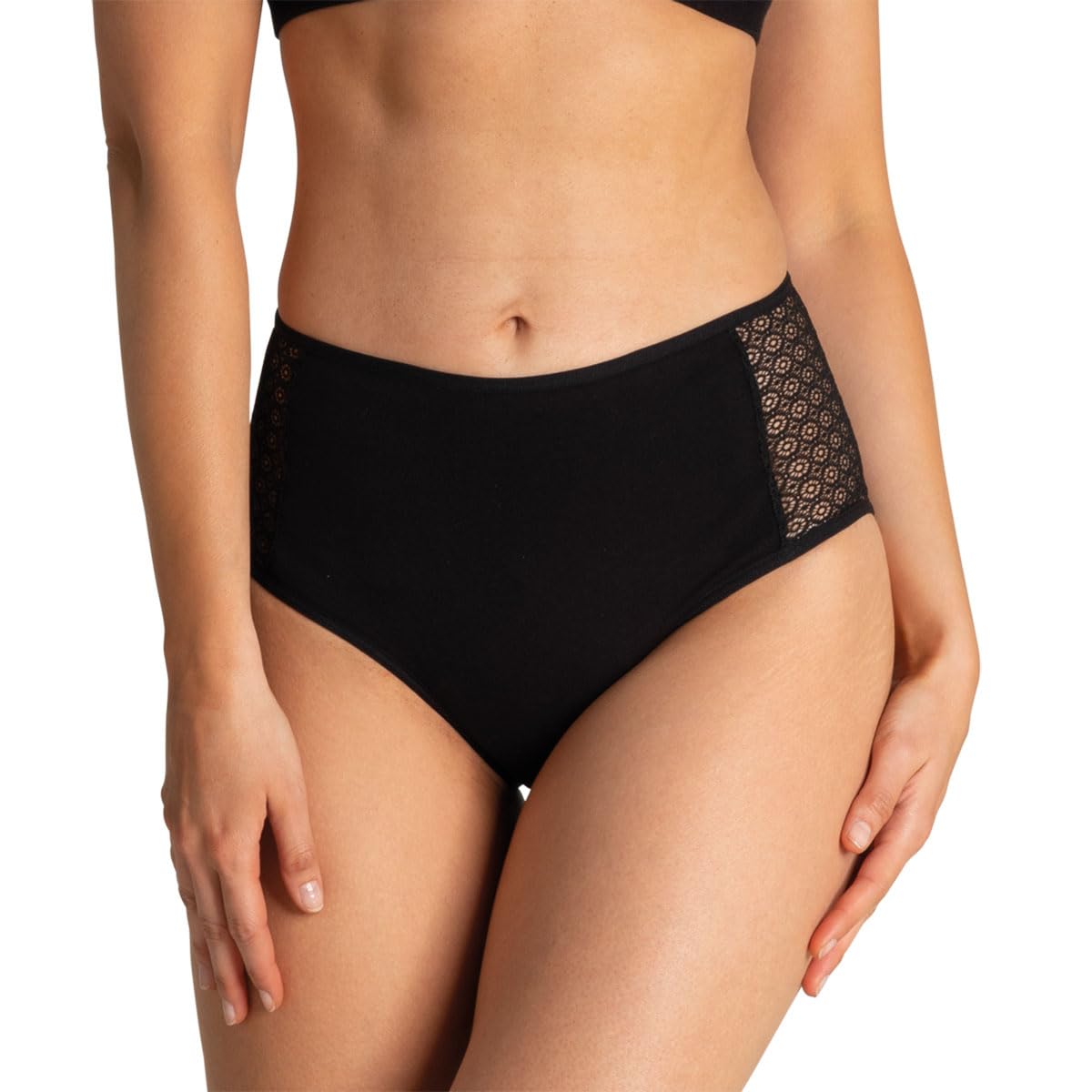 Athena - Lot de 2 Culottes midi pour fuites urinaires Femme